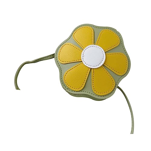 SAFIGLE Schultertaschen Kind Dame Kleines Mädchen Party Körper Weiß Schulranzen Mädchen Handtasche Kleine Umhängetaschen Trendy Karikatur Kreuzen Geldbeutel Süße Tasche Green Pu-Leder von SAFIGLE