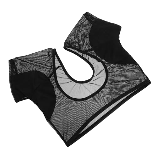 SAFIGLE Achselschweißpad Für Damen Atmungsaktiv Waschbar Schweißfestes Achselpad Kurzes Shirt Für Frauen Mädchen von SAFIGLE