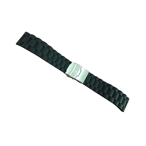 SAFIGLE Silikon Armband mit Faltschließe Ellenbogen Watchband Langlebig Leicht für SAFIGLE Silikon Armband mit Faltschließe Ellenbogen Watchband Langlebig Leicht für von SAFIGLE