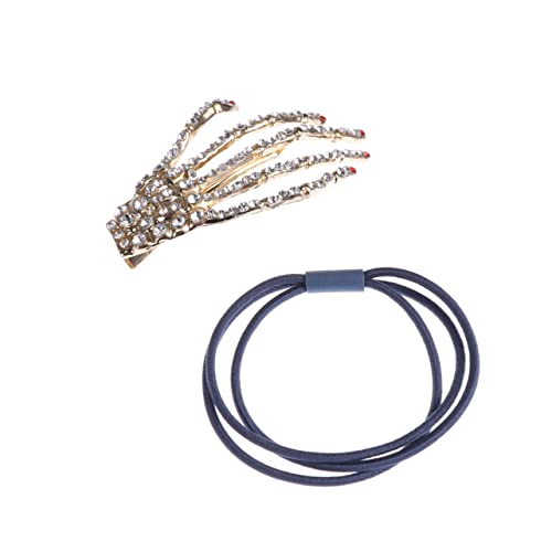 SAFIGLE Skelett Haarspange Für Damen Und Mädchen Krallen Haarnadel Skelett Haarclip Haarzubehör Mit Filigranem Kunsthandwerk Modisches Design von SAFIGLE