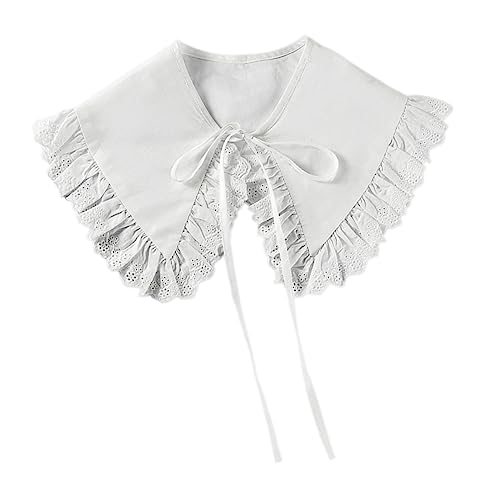 SAFIGLE Stickerei Spitzenkragen Für Damen Abnehmbarer Falscher Kragen Aus Spitze Passt Zu Hemden Und Blusen Perfektes von SAFIGLE