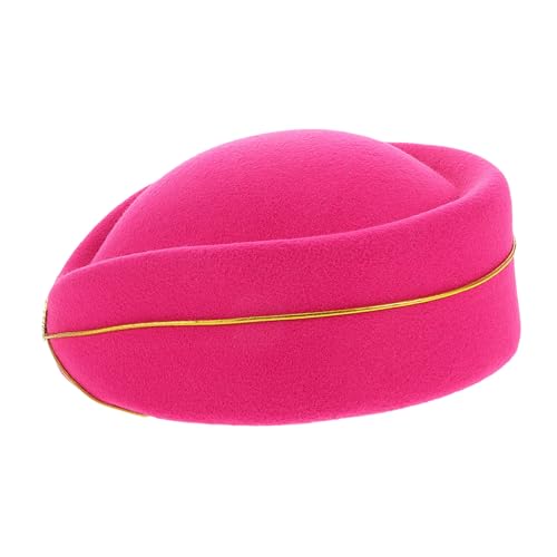 SAFIGLE Baskenmütze Für Damen – Stilvolles Flugbegleiter-accessoire Für Kostüme Bühnenauftritte Und Verkleidungen SAFIGLE Baskenmütze Für Damen – Stilvolles Flugbegleiter-accessoire Für Kostüme Bühnenauftritte Und Verkleidungen von SAFIGLE
