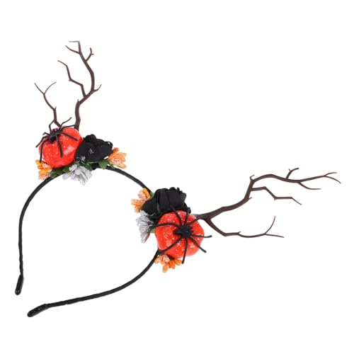 SAFIGLE Stirnband Aus Baumzweigen Und Geweih- Für Damen Und Mädchen Verstellbar Für Feiertage Kostümpartys Und Foto-requisiten von SAFIGLE