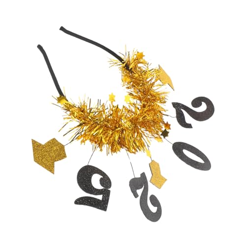 SAFIGLE Stirnband Mit Abschlusskappe Für Feier Kopfschmuck Für Absolventen Haarspange Für Abschlussfeier Zubehör Für Abschlussfeier Ornament Für Feier von SAFIGLE