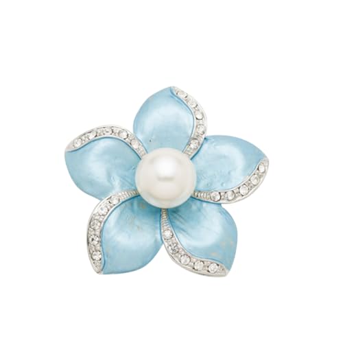 SAFIGLE Brosche aus weihnachtsbroschen brosche weihnachten Blumenbrosche pearl brooch Perlenbrosche Brosche aus Kristall Strass-Brosche Brosche Diamant Kleidung Korsage von SAFIGLE