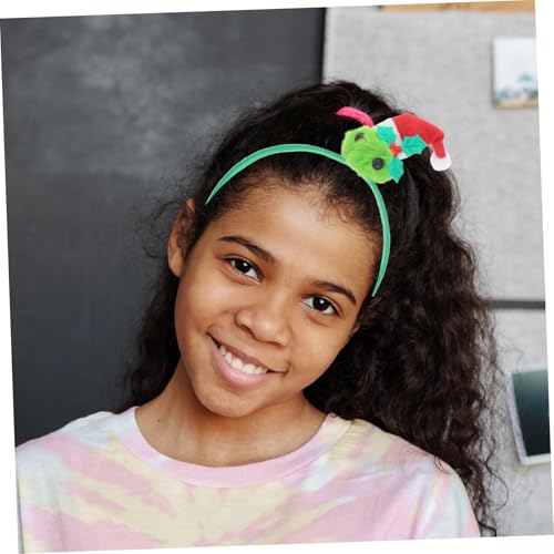 SAFIGLE Süßes Weihnachts-stirnband Im Hutdesign Haardekoration Für Weihnachten Festtage Und Partys Aus Hochwertigen Materialien Für Damen Und Mädchen von SAFIGLE