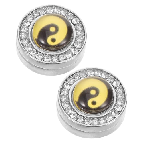 SAFIGLE Tai Chi Cufflinks dekorative Knöpfe Verzierungen Knopfdekor Hemdknöpfe Kleidung Verzierungen Manschettenlinks Shirt Dekorative Knöpfe für Hemden Zubehör basteln Zinklegierung von SAFIGLE