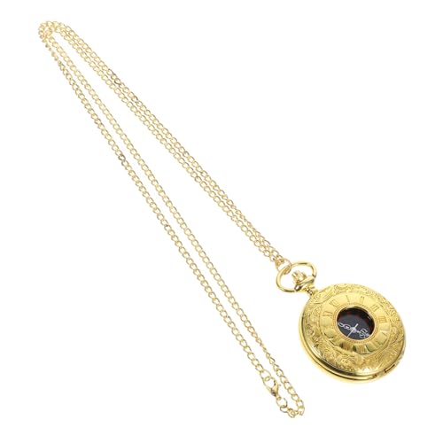 SAFIGLE Römische Ziffern Taschenuhr Mit Kette Tragbare Hängeuhr Vintage Taschenuhr Klassische Für Partygeschenk von SAFIGLE