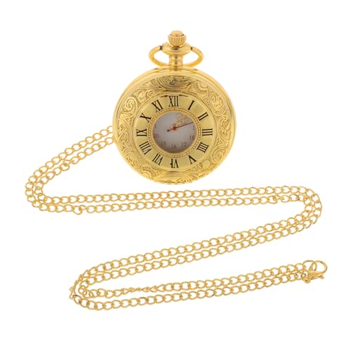 SAFIGLE Vintage-taschenuhr Mit Kette Römische Ziffern Und Kratzfreier Oberfläche Präzise Zeitmessung Für Herren Und Damen Modische Wahl Für Studenten von SAFIGLE