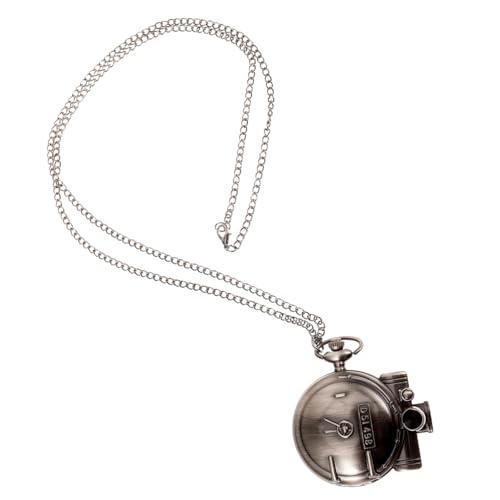 SAFIGLE Taschenuhr Aus Metall – Retro-taschenuhren Für Herren Mit Dekorativer Kette Modischer Uhrenanhänger Für Männer von SAFIGLE