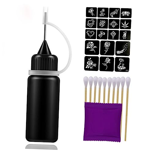 SAFIGLE Temporäre Fruchtsafttinte Für Make-up-gesichtsfarbe Körperfarbenpigment Augenbrauenstift Organische Tattootinte Einfache Anwendung Und Entfernung von SAFIGLE