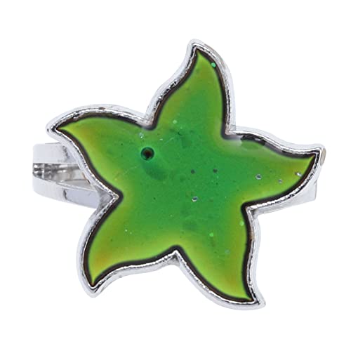 SAFIGLE Thermochromer Ring Schmuck Fingerring Kreativer Ring Legierung von SAFIGLE