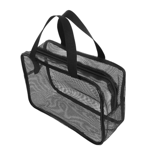 SAFIGLE Tragbare Mesh Duschtasche Groß Leicht Gym Toiletry Bag Reise Camping Vielseitig für Männer Frauen Outdoor Fitnessstudio von SAFIGLE