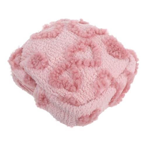 SAFIGLE Tragbare Plüsch Kosmetiktasche für Reisen Mini Geldbörse für Mädchen und Teens Furry Makeup Organizer Vielseitig Einsetzbar von SAFIGLE