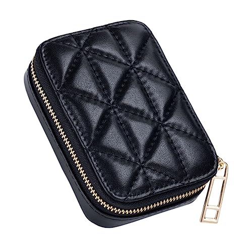 SAFIGLE Tragbare Kosmetik Make Up Tasche mit Spiegel Kleine Lippenstift Aufbewahrungstasche für Reisen Wandern Camping Damen von SAFIGLE