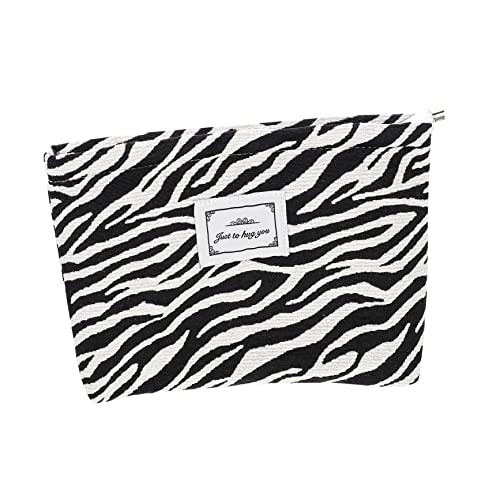 SAFIGLE Tragbarer Wasserdichter Kosmetikbeutel Im Leopardendesign Großer Make Up Toilettenbeutel Für Reisen Mehrzweck Waschbeutel Für Damen Mit Großzügigem Stauraum von SAFIGLE