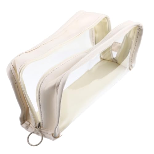 SAFIGLE Transparent Makeup Bag Large Capacity Cosmetic Organizer Travel Toiletry Pouch for Women Makeup Case for Airline Travel von SAFIGLE