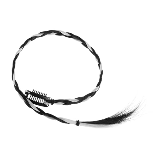 SAFIGLE Twist Braids Und Dreadlocks Französischer Zopf Voll Geflochtene Perücken Gefälschte Zöpfe Haarspangen Gefälschte Haarzöpfe Gefälschte Zöpfe Falsche Zöpfe Für Frauen von SAFIGLE
