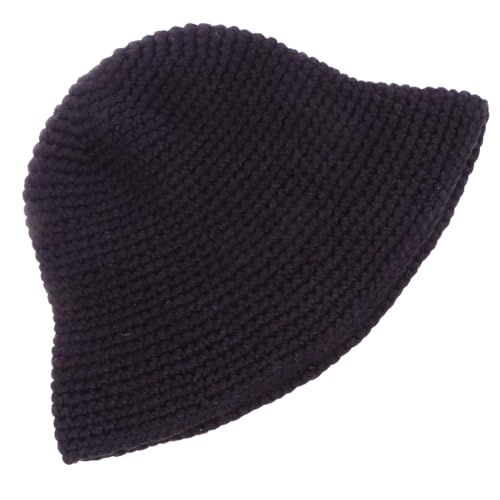 SAFIGLE Umweltfreundliche Strickmaterial Damen Warme Bucket Hat Outdoor Cap von SAFIGLE
