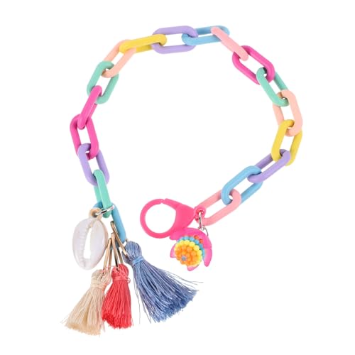 SAFIGLE Verstellbares Fußkettchen für Damen Kreatives Farbenfrohes Fußschmuck Accessoire für Strand Partys Freizeit Sicherer Sitz Verrutschen von SAFIGLE