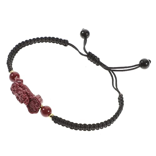 SAFIGLE Schmuck Armband Geflochtenes Seil Glücksbringer Armband Feng Shui Schutzsymbol Reichtumsarmband Amulettschmuck Für Party Alltag von SAFIGLE