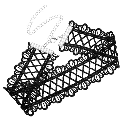 SAFIGLE Vintage Blumen Choker Halskette Spitze für Damen Clavicle Chain mit Filigranem Design für Partys und Besondere Anlässe und Langlebig Einzigartige Accessoires für Ihren von SAFIGLE