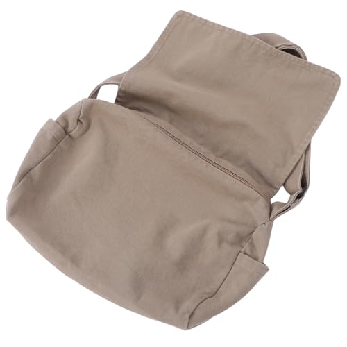 SAFIGLE Vintage Canvas Messenger Bag Große Kapazität Schultertasche mit Mehreren Fächern für Schule Reisen und Alltag Langlebiges Material im Minimalistischen Design für Damen und Herren SAFIGLE Vintage Canvas Messenger Bag Große Kapazität Schultertasche mit Mehreren Fächern für Schule Reisen und Alltag Langlebiges Material im Minimalistischen Design für Damen und Herren von SAFIGLE