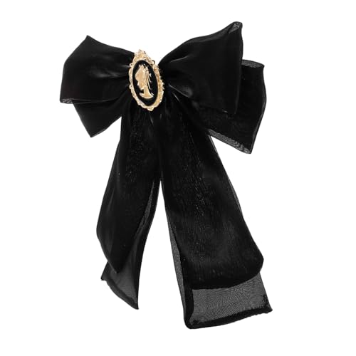 SAFIGLE Vintage Damen Brosche Große Schleife Anstecknadel Pin Modische Barock Stil Brosche für Blusen Kleider Hüte Sicherer Halt Elegantes für Frauen von SAFIGLE