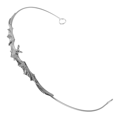 SAFIGLE Vintage Gothic Fledermauskrone Stirnband für Halloween Unisex Kopfschmuck für Männer und Frauen für Cosplay Mottopartys und Festivals SAFIGLE Vintage Gothic Fledermauskrone Stirnband für Halloween Unisex Kopfschmuck für Männer und Frauen für Cosplay Mottopartys und Festivals von SAFIGLE