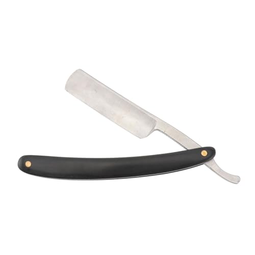 SAFIGLE Vintage Herren Rasiermesser Dünne Klinge Manuelle Bart Rasierer Sicher Hautschonend Barber Werkzeug für Sauberes Rasieren und Haarschneiden von SAFIGLE