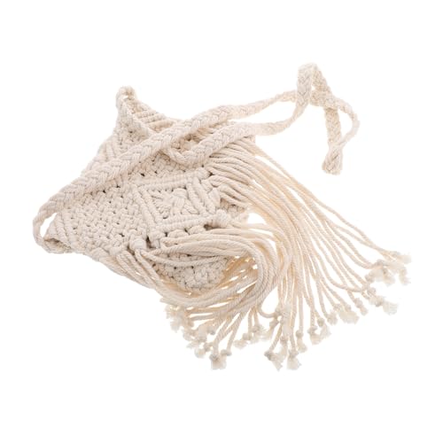 SAFIGLE Vintage Umhängetasche mit Quasten Weiche Baumwolle Vielseitig Tragbar als Crossbody oder Schultertasche für Alltag und Freizeit Eleganter Boho Stil SAFIGLE Vintage Umhängetasche mit Quasten Weiche Baumwolle Vielseitig Tragbar als Crossbody oder Schultertasche für Alltag und Freizeit Eleganter Boho Stil von SAFIGLE