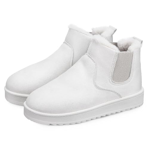 SAFIGLE Schneestiefel Damen Warme Kurze Stiefel Stiefeletten Schneestiefel Für Damen -schneeschuhe -schneeschuhe Zum Wandern Winterstiefel Für Frauen Mädchen von SAFIGLE