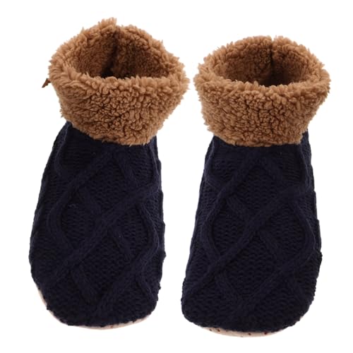 SAFIGLE Warme Rutschfeste Haussocken Damen Flauschige Schlafsocken Weiche Indoor Slipper Socken Vielseitige Boden und Kuschelsocken für Herbst Winter von SAFIGLE