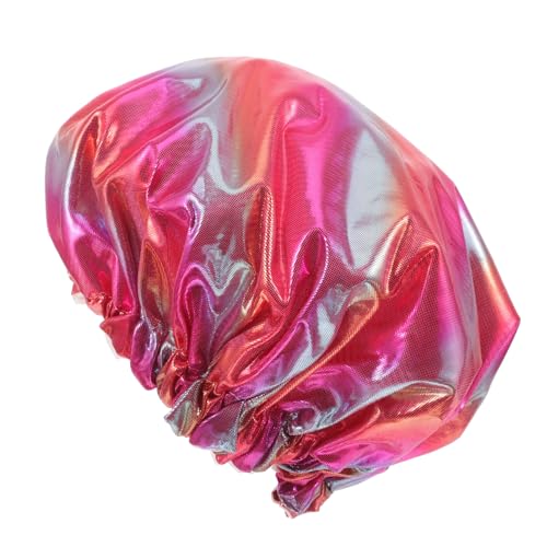 SAFIGLE Wasserdichte Duschhaube Badekappe Damen Wiederverwendbare Duschhaube Für Damen Kappen Für Hüte Für Haarkappe Zum Duschen Langes Haar Badekappe Für von SAFIGLE