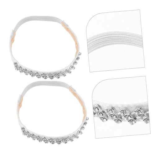 SAFIGLE Wasserdichter Elastischer Knöchelriemen mit Abnehmbarem Fersengurt für Damen Verstellbar Passend für Hohe Absätze Praktische Ersatz Schnürsenkel für High Heels Modisches von SAFIGLE