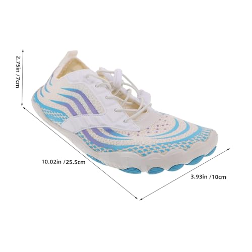 SAFIGLE Wasserschuhe Damen Fluss Trekking Schuhe Schnorchelschuhe Yoga Schuhe Schwimmschuhe Schwimmschuhe Tauchschuhe Barfuß Sockenschuhe Damen von SAFIGLE