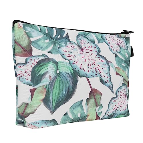 SAFIGLE Tragbare Kosmetiktasche Reise Kulturtasche Mit Blumenmuster Make up Tasche Leicht Und Kompakt Für Damen Für Reisen Und Unterwegs von SAFIGLE