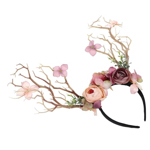 SAFIGLE Weihnachts Elchhaarreifen Mit Kreativem Design Für Festliche Anlässe Robustes Material Perfektes Accessoire Für Winter Und Weihnachtsfeiern von SAFIGLE