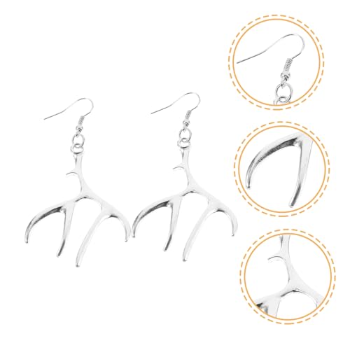 SAFIGLE Weihnachtsohrringe Damen Elchgeweih Anhänger Leichtes Legierungsschmuck Festlich für Party Foto Requisite Modisch SAFIGLE Weihnachtsohrringe Damen Elchgeweih Anhänger Leichtes Legierungsschmuck Festlich für Party Foto Requisite Modisch von SAFIGLE