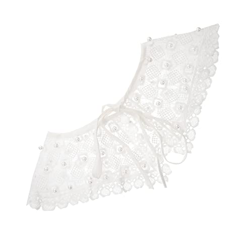 SAFIGLE Abnehmbarer Falscher Kragen für Damenpullover Elegante Bluse Dekorativer Falscher Kragen SAFIGLE Abnehmbarer Falscher Kragen für Damenpullover Elegante Bluse Dekorativer Falscher Kragen von SAFIGLE