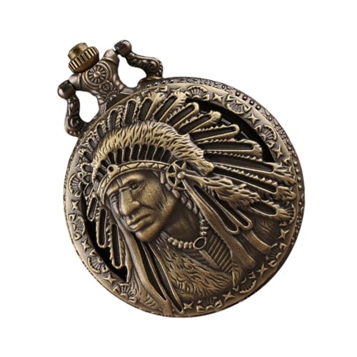 SAFIGLE Retro Vintage Taschenuhr Mit Quarzwerk Halskette Für Und Geschenkidee Für Und Besondere Anlässe Antikes Design Mit Präziser Zeitmessung von SAFIGLE