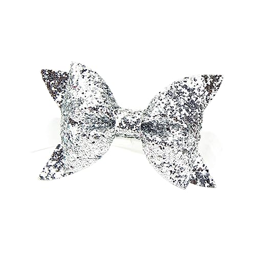 SAFIGLE kinder haarschmuck baby haarschmuck Haarreifen glitzerndes Haarband Schleifenstirnbänder für Babygeschenke Bowknot-Stirnbänder für Babys Pailletten-Stirnband von SAFIGLE