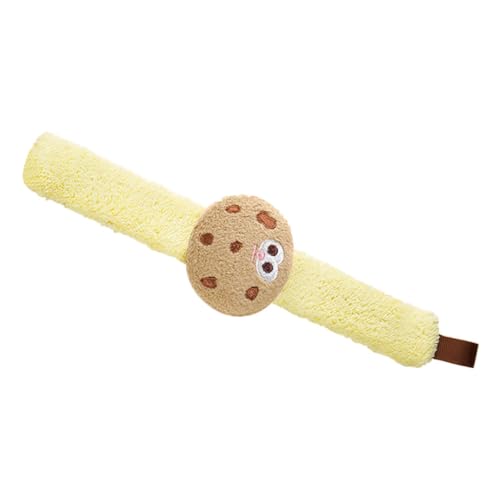 SAFIGLE wasserdichtes Armband Reinigung Handtücher Gesichtswasch-Armband wasserabsorbierendes Armband Handgelenk Waschbänder Handgelenk Waschband Korallenvlies Yellow von SAFIGLE