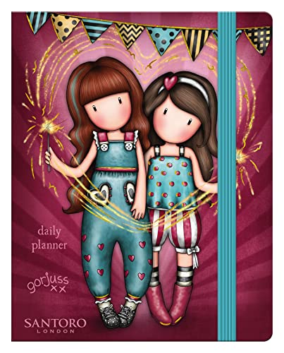 safta 975GJ09 Tagebuch mit elastischem Gorjuss Fairground Fireworks 11,5 x 14,5 x 2 cm, bunt safta 975GJ09 Tagebuch mit elastischem Gorjuss Fairground Fireworks 11,5 x 14,5 x 2 cm, bunt von Santoro