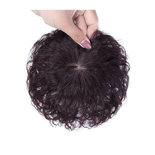Haarspange for Frauen, unsichtbares Toupet, dünner werdendes Haar, Perücken-Haarteil, dicke obere Haarteile for Halloween, Dating (Color : Red) von SAFWEL