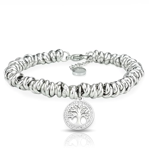 SAGA GIOIELLI ARMBAND DONNA ALBERO DELLA VITA STAHL von SAGA GIOIELLI