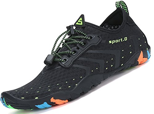 SAGUARO Badeschuhe Strandschuhe Aquaschuhe Wasserschuhe Surfschuhe Schwimmschuhe für Damen Herren Kinder,Neu-schwarz,38 EU SAGUARO Badeschuhe Strandschuhe Aquaschuhe Wasserschuhe Surfschuhe Schwimmschuhe für Damen Herren Kinder,Neu-schwarz,38 EU von SAGUARO