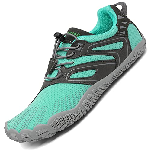 SAGUARO Barfußschuhe Herren Damen Minimalistische Traillaufschuhe Indoor Outdoor Fitnessschuhe, 38 EU, 59 Blau von SAGUARO