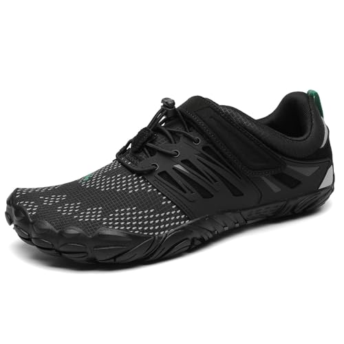 SAGUARO Badeschuhe Damen Barfussschuhe Outdoor Sommer Aqua Schuhe Atmungsaktiv rutschfest Schnellverschlüsse Frauen Traillaufschuhe Schwarz 39 EU SAGUARO Badeschuhe Damen Barfussschuhe Outdoor Sommer Aqua Schuhe Atmungsaktiv rutschfest Schnellverschlüsse Frauen Traillaufschuhe Schwarz 39 EU von SAGUARO