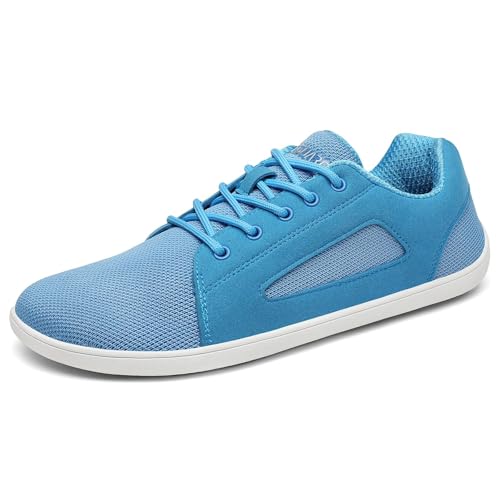 SAGUARO Barfußschuhe Luck Ⅰ- Barfussschuhe Herren Barfuss Schuhe Damen Fitnessschuhe Zehenschuhe Freizeitschuhe Leicht Barfusslaufschuhe Indoor Barefoot Shoes mit Wide Toe Box DuckStride Blau,Gr.46 SAGUARO Barfußschuhe Luck Ⅰ- Barfussschuhe Herren Barfuss Schuhe Damen Fitnessschuhe Zehenschuhe Freizeitschuhe Leicht Barfusslaufschuhe Indoor Barefoot Shoes mit Wide Toe Box DuckStride Blau,Gr.46 von SAGUARO